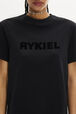 Short-Sleeved Crew Neck T-Shirt Black details view 2