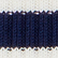 Pull manches longues rayé à volants Raye blanc / bleu 