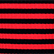 Women Rib Sock Knit Striped Maxi Dress Black/red 