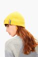Bonnet SR Jaune vue portée de dos