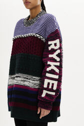 Long-Sleeved Crew-Neck Jumper Multico details view 2