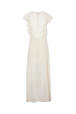 Robe longue en mousseline Nude vue de dos