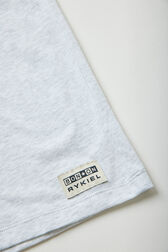 Printed Cotton Girl Oversized T-shirt - Bonton x Sonia Rykiel Grey details view 2