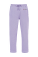 Jogging multicolore signature femme Lilas vue de face