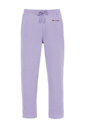 Jogging multicolore signature femme Lilas vue de face