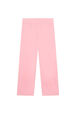 Light Velvet Girl Tracksuit Pants Pink back view
