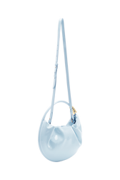 Domino medium vinyl bag Baby blue details view 1
