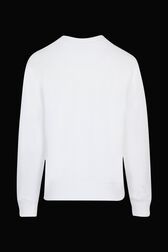 Sweat motif fleur logo Sonia Rykiel femme Blanc vue de dos