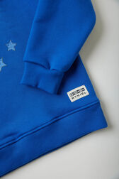Printed Girl Oversize Hoodie - Bonton x Sonia Rykiel Blue details view 2
