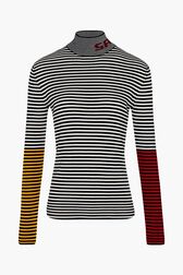 Multicolor Sailor Sweater White front view