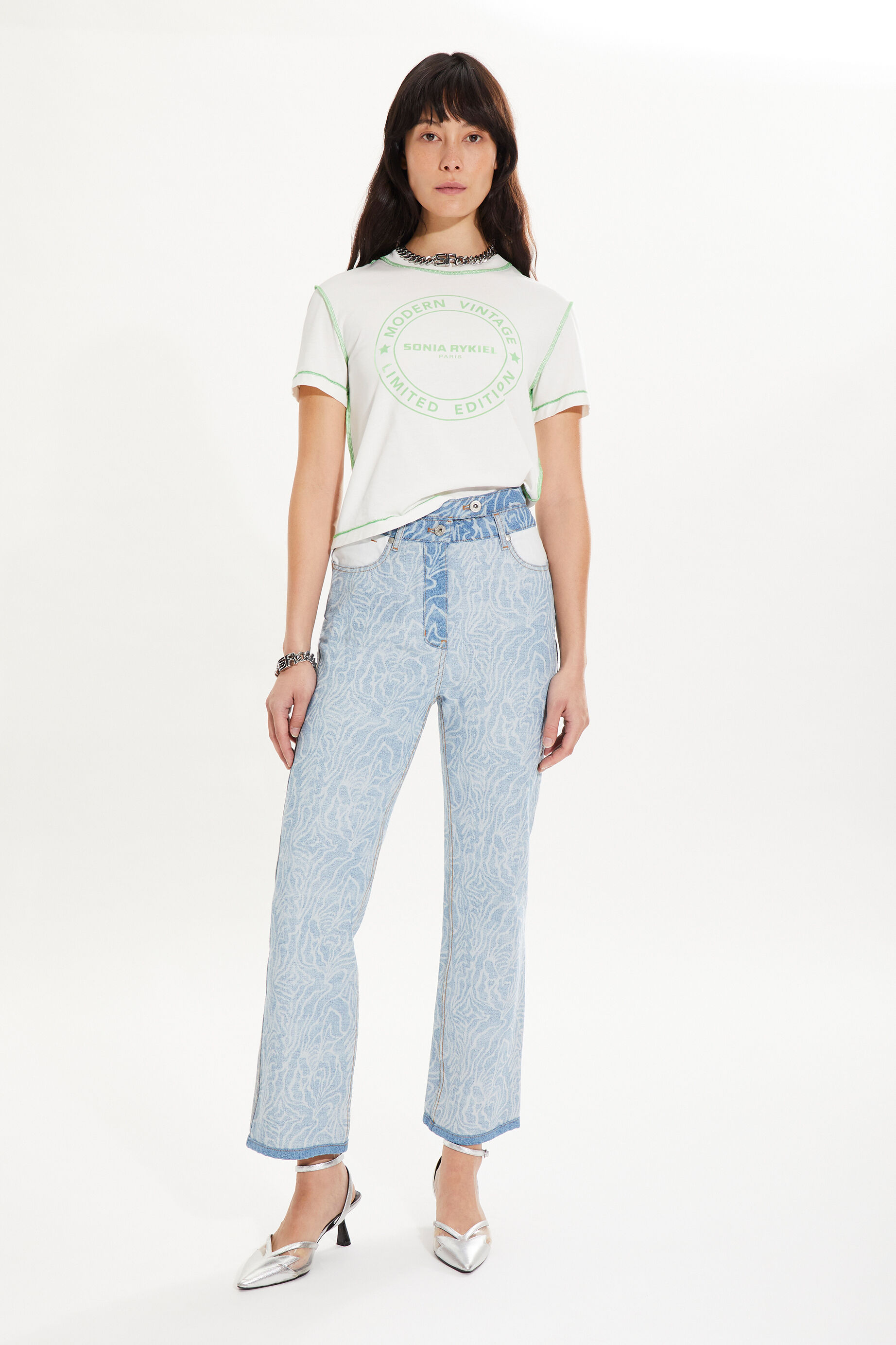 Luxury Women Denim Sonia Rykiel