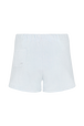 Short en velours femme Baby blue vue de dos