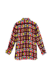 Chemise longue motif Mai 68 femme Multico crea vue de dos
