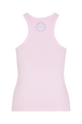 Débardeur en jersey de coton Doll pink vue de dos