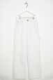 Pantalon cargo droit fille toile - BONTON x Sonia Rykiel Creme vue de détail 5