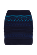 Mini Skirt Blue front view