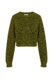 Moulded wool sweater Acid front view