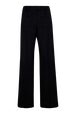 Pantalon droit de tailoring femme Noir vue de face