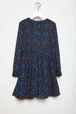 Robe manches longues fille Wonder Woman Noir vue de dos