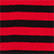 Striped short-sleeved woolen sweater Black/red 