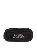 Velvet case Black front view