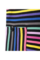 Striped Girl Short Sleeves Dress Multico details view 1