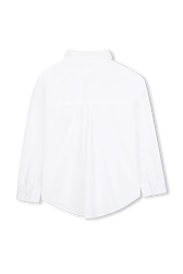 Signature White Shirt White back view