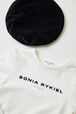 Sonia Rykiel Logo Girl Long Sleeves T-shirt Ecru details view 2