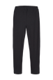 Women Cotton Jersey Jogging Black back view