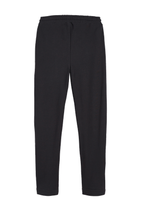 Jogging jersey de coton femme Noir vue de dos