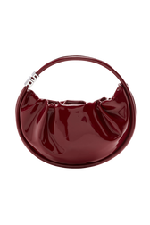 Domino Vinyl Bag Medium Claret front view