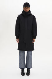 Parka en nylon Noir vue de détail 1