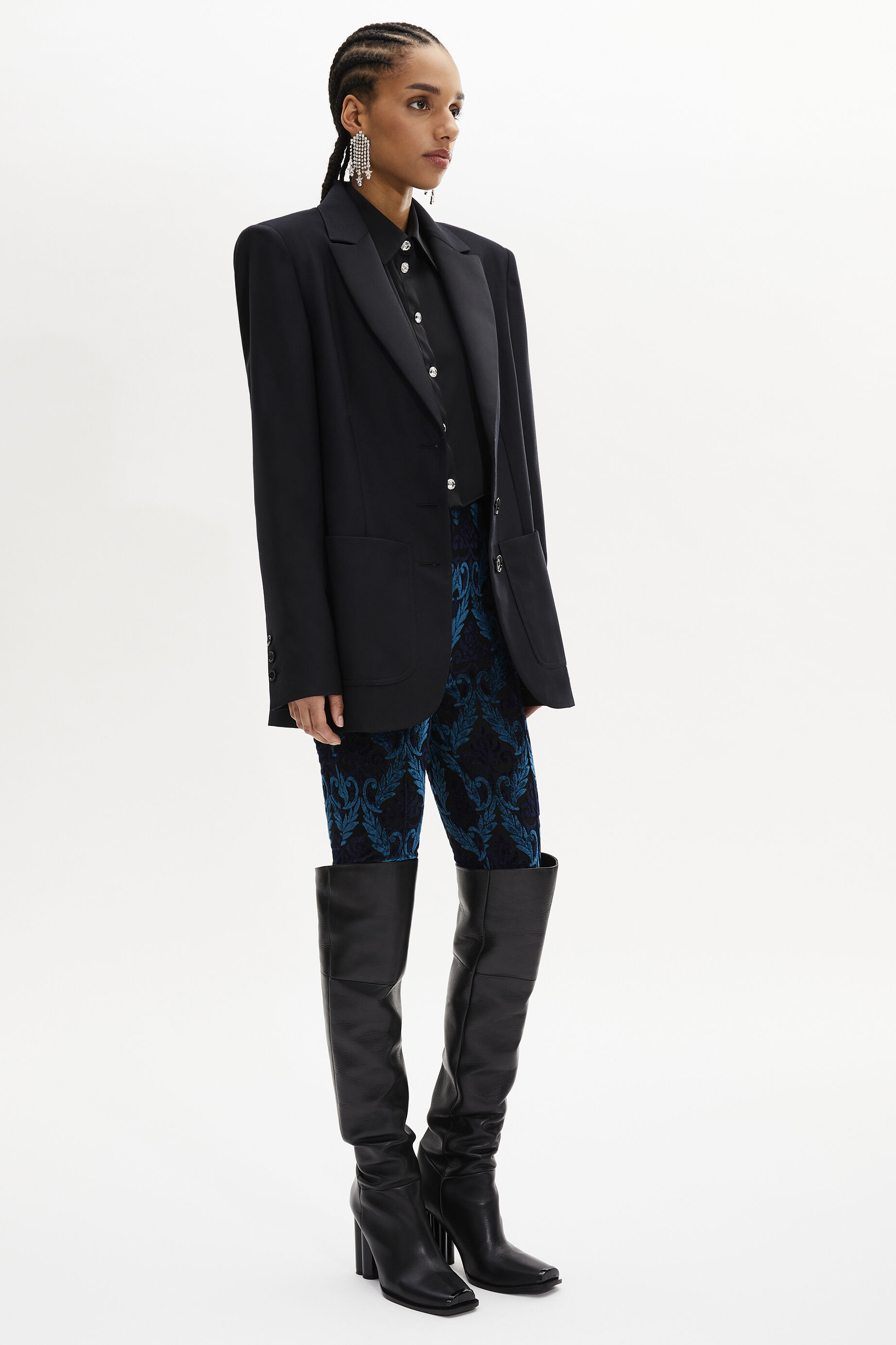 Suit jacket in cold wool| Sonia Rykiel