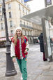 Jogging oversize fille - BONTON x Sonia Rykiel Vert vue de détail 5