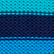 Pull rayé col rond à manches courtes Rayures bleu/silver 