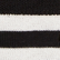 Women Poor Boy Striped Wool Beanie Black/white 