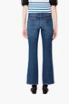 Jean 5-pockets St Germain Baby blue back worn view