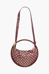 Sac Domino medium en cuir et studs Barolo vue de détail 1