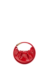 Domino Mini Vinyl Bag Red front view