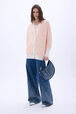 Cardigan épingle Peach vue portée de face