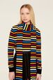 Pull iconique rayé multicolore femme Multico raye iconique vue de détail 7