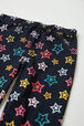Girl Straight Denim Pants Black details view 1