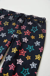 Girl Straight Denim Pants Black details view 1