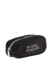 Velvet case Black back view