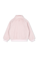 Veste fourrure Mauve vue de dos
