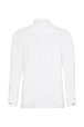 Poplin shirt White back view