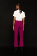 Women Milano Pants Fuchsia back worn view