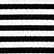 Women Multicoloured Striped Rib Sock Knit Sweater Black/white 