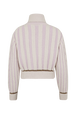 Long-Sleeved Turtleneck Jumper Lilac back view