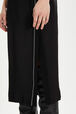 Robe en crêpe envers satin Noir vue de détail 2